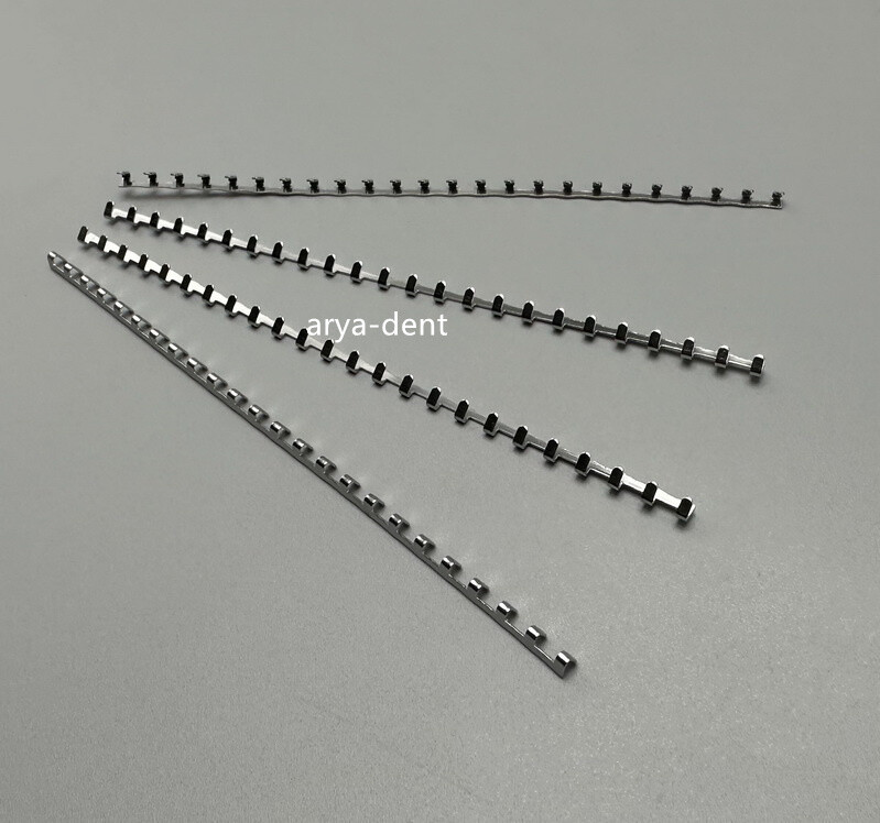 4Pcs/Pack Disposable Dental Ortho Arch Wires Splint Set Repairing Dentures Tool
