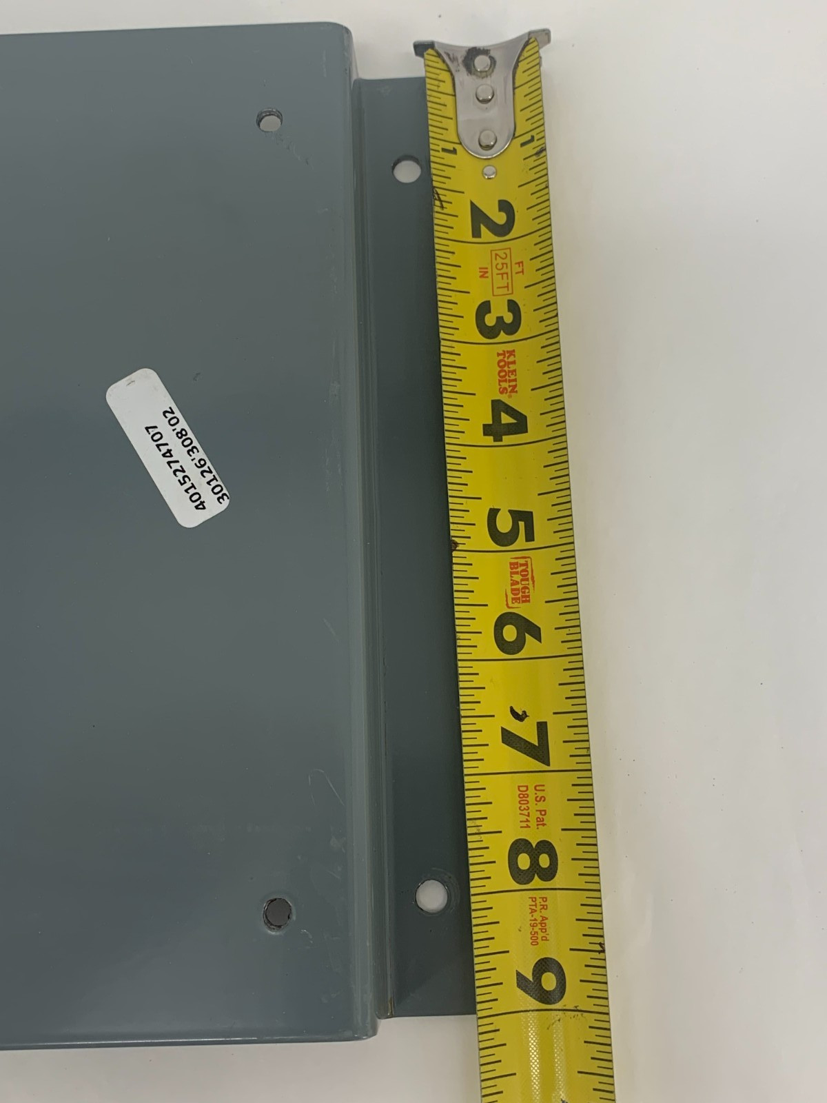 Allen-Bradley 4015274707 Centerline 2100 MCC Mid Shelf Support Panel Plate
