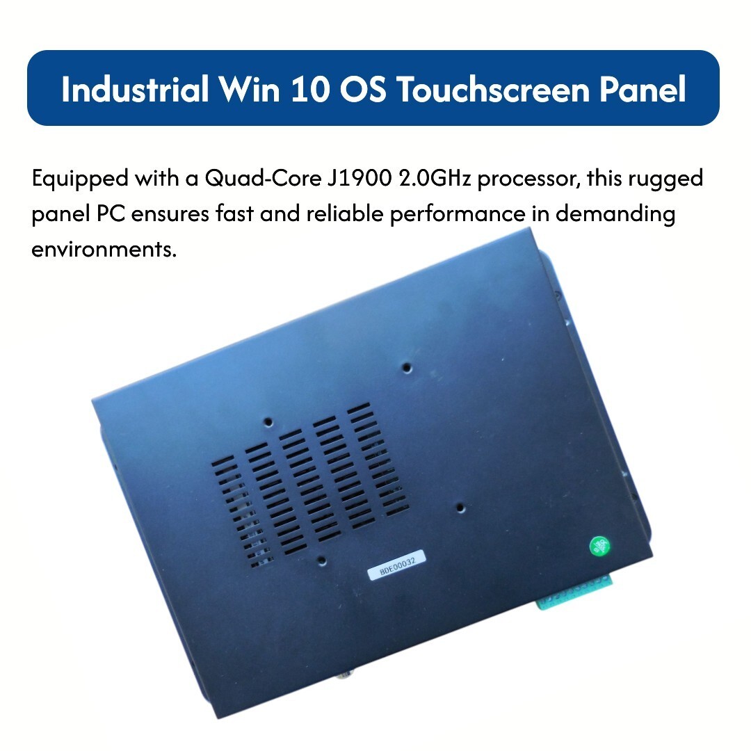 Touchscreen Panel Industrial Computer 10 Inch with HDMI, VGA, USB, Ethernet