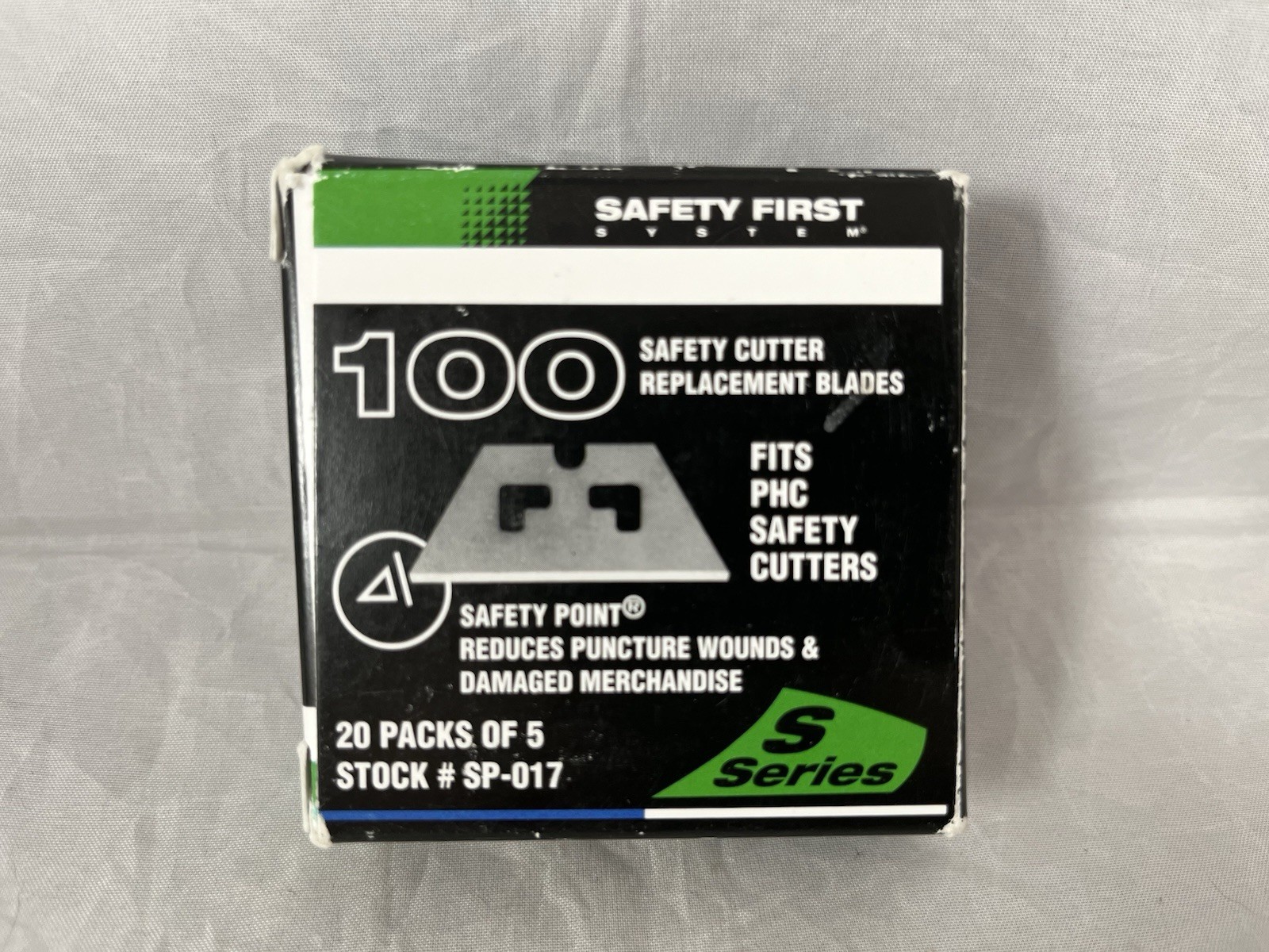 NEW Safety Cutter Replacement Blades Fits PHC Safety Cutters 100 pack SP-017