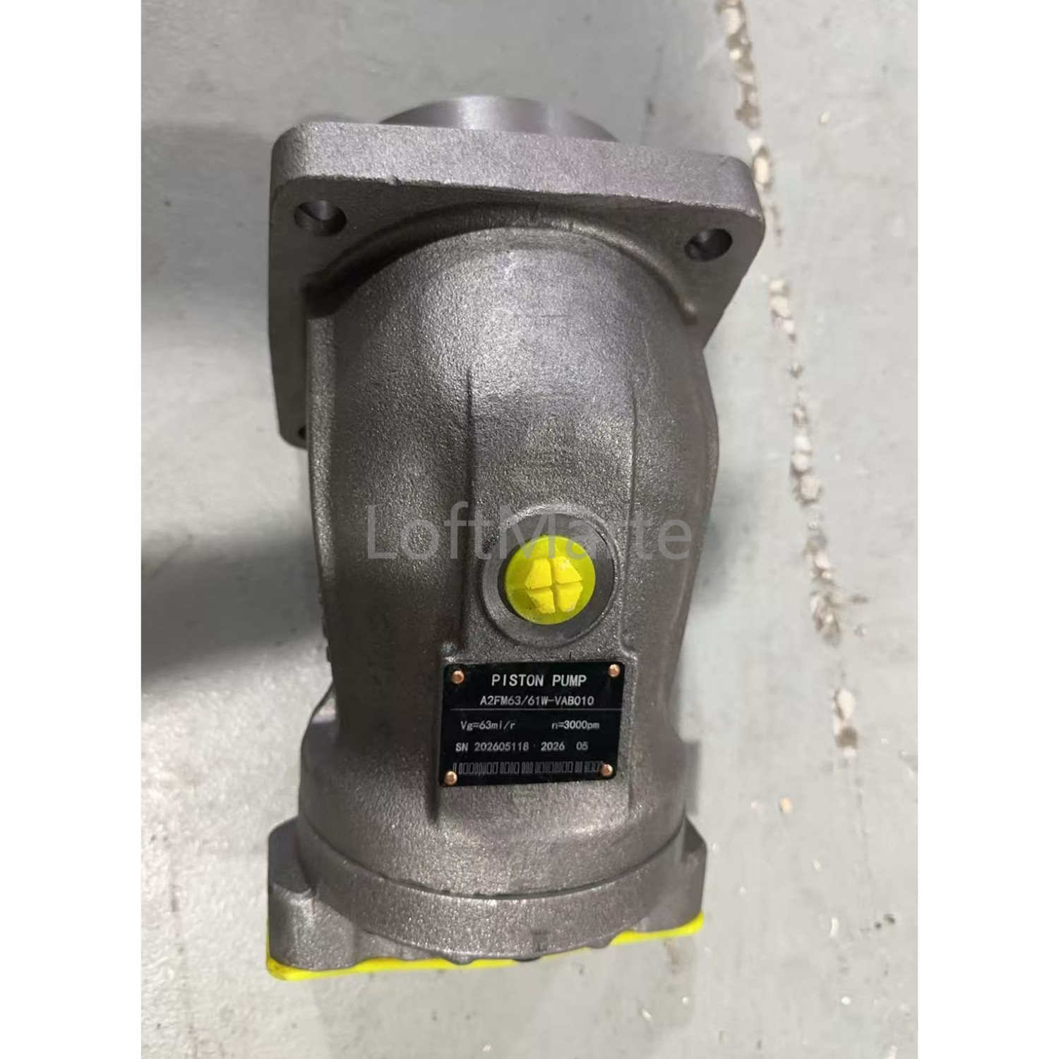 New A2FM Hydraulic Piston Motor Pump For Concrete Mixer A2FM63/61W-VAB010