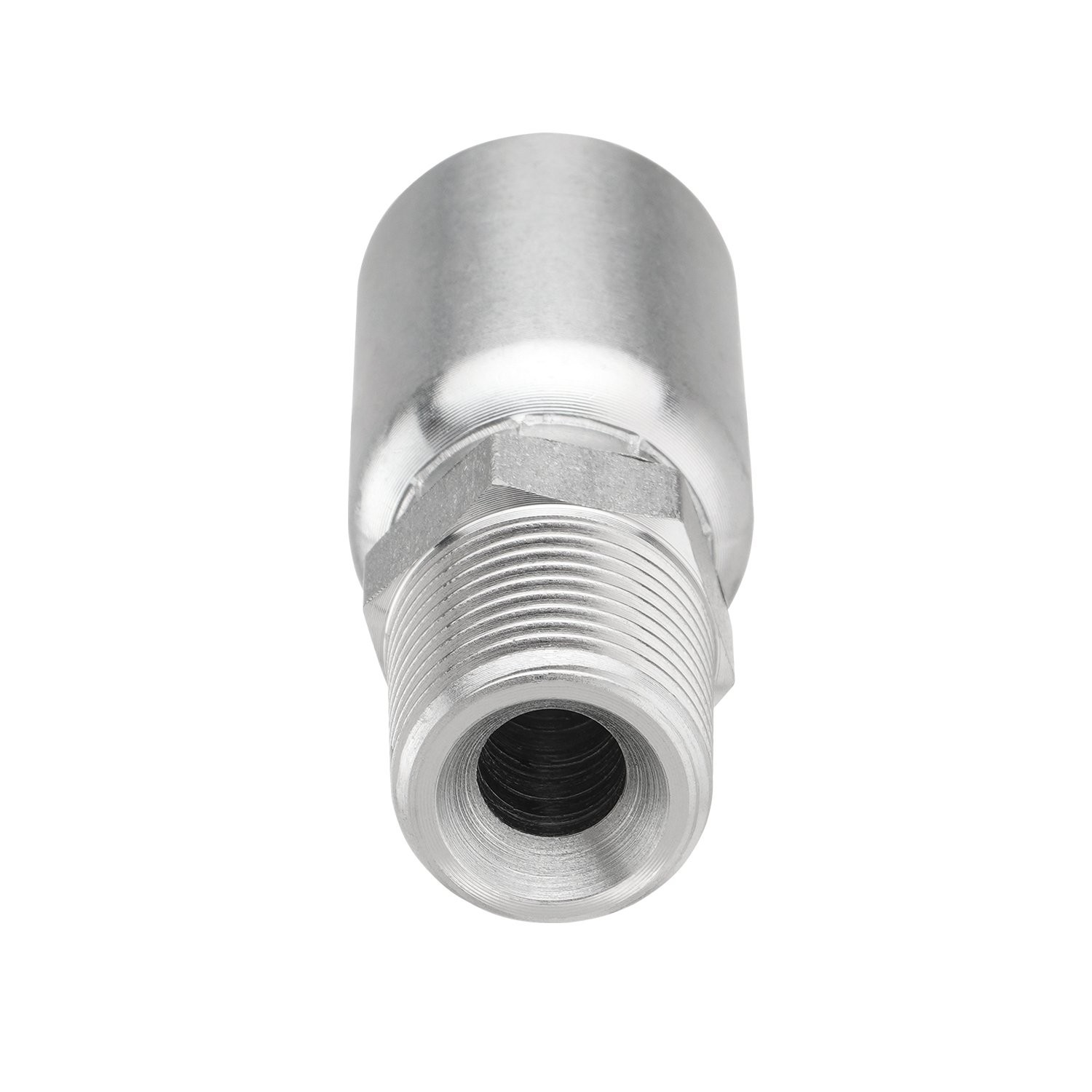 12 Pack 1/2″ Hydraulic Hose Fittings, 1/2″ I.D. Hose x 1/2″ NPTF Male with Prote