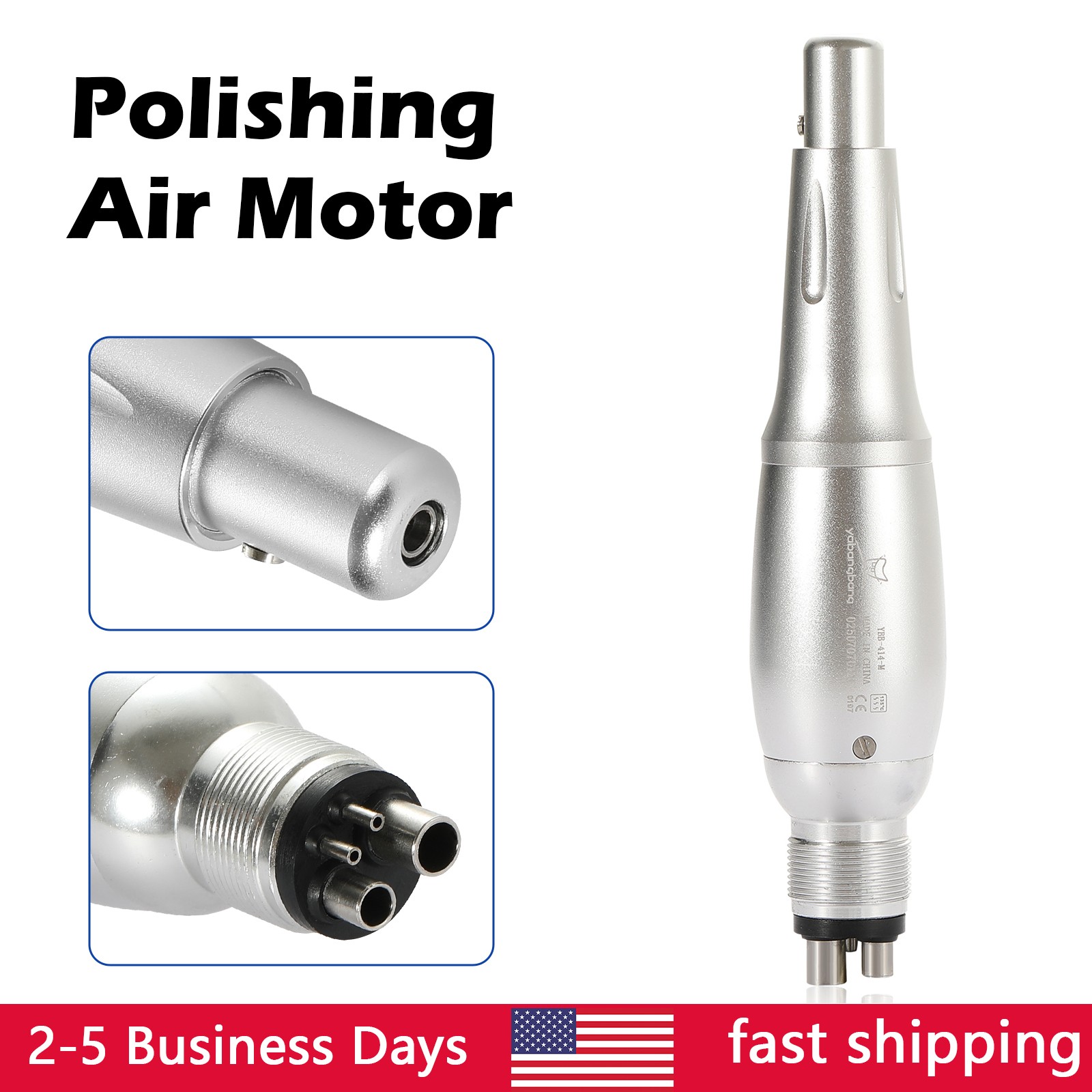 Dental 360° Swivel Hygiene Prophy Handpiece Air Motor 4:1 Cone 4 Holes 4000 rpm