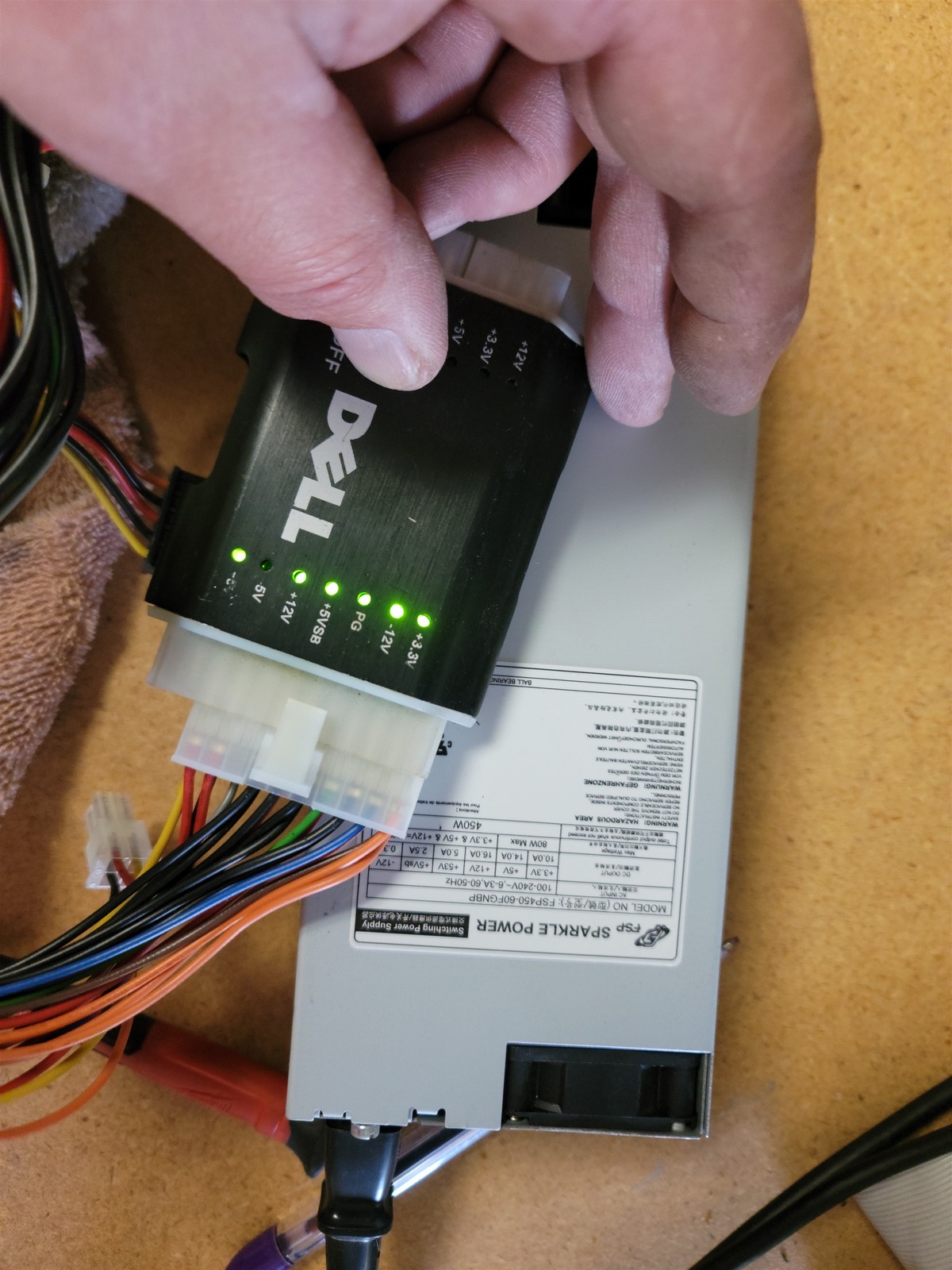 FSP Sparkle Power FSP450-60FGNBP Flex ATX Modular Power Supply , 450W , 24-Pin