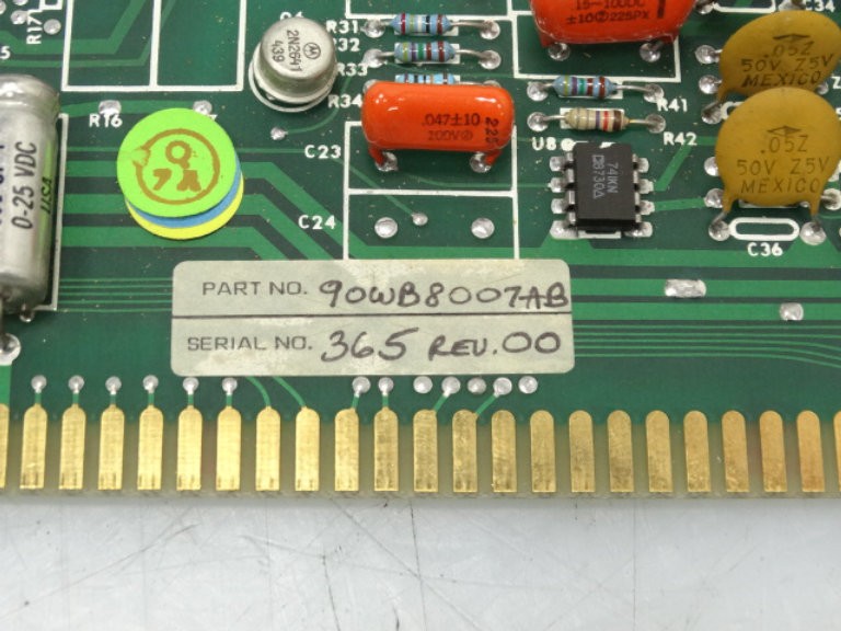 TRIANGLE MACHINE 90WB8007AB CIRCUIT BOARD