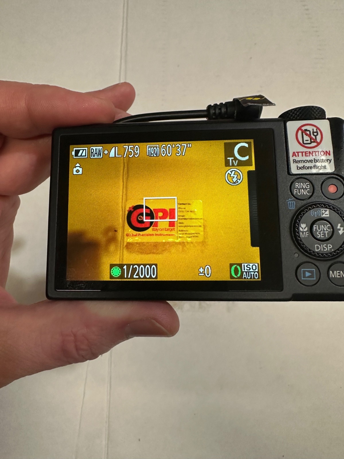 Parrot senseFly Near Infrared (NIR) Canon S110 Powershot S.O.D.A. kit for Ebee
