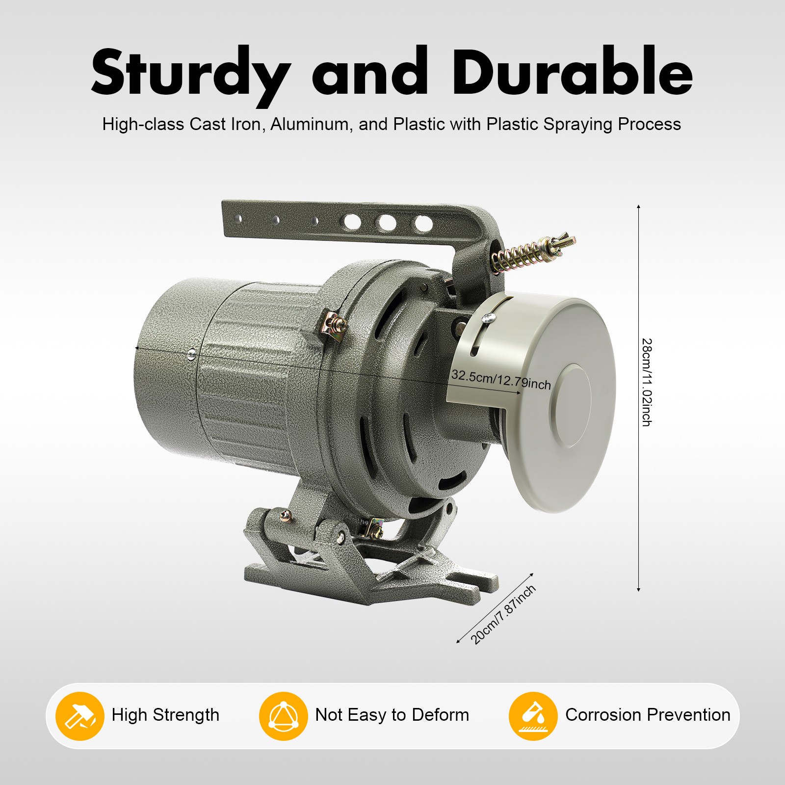 400W Electric Sewing Machine Motor Clutch Motor For Industrial Sewing Machine