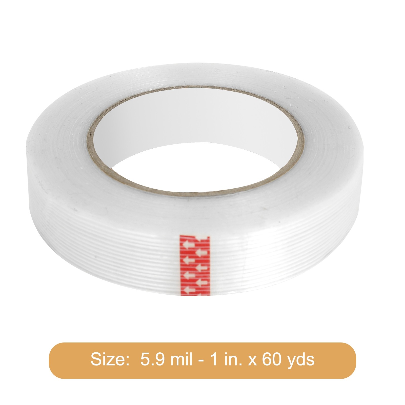 10 Rolls Filament Reinforced Strapping Fiberglass Tape 5.9 mil – 1 in. x 60 yds