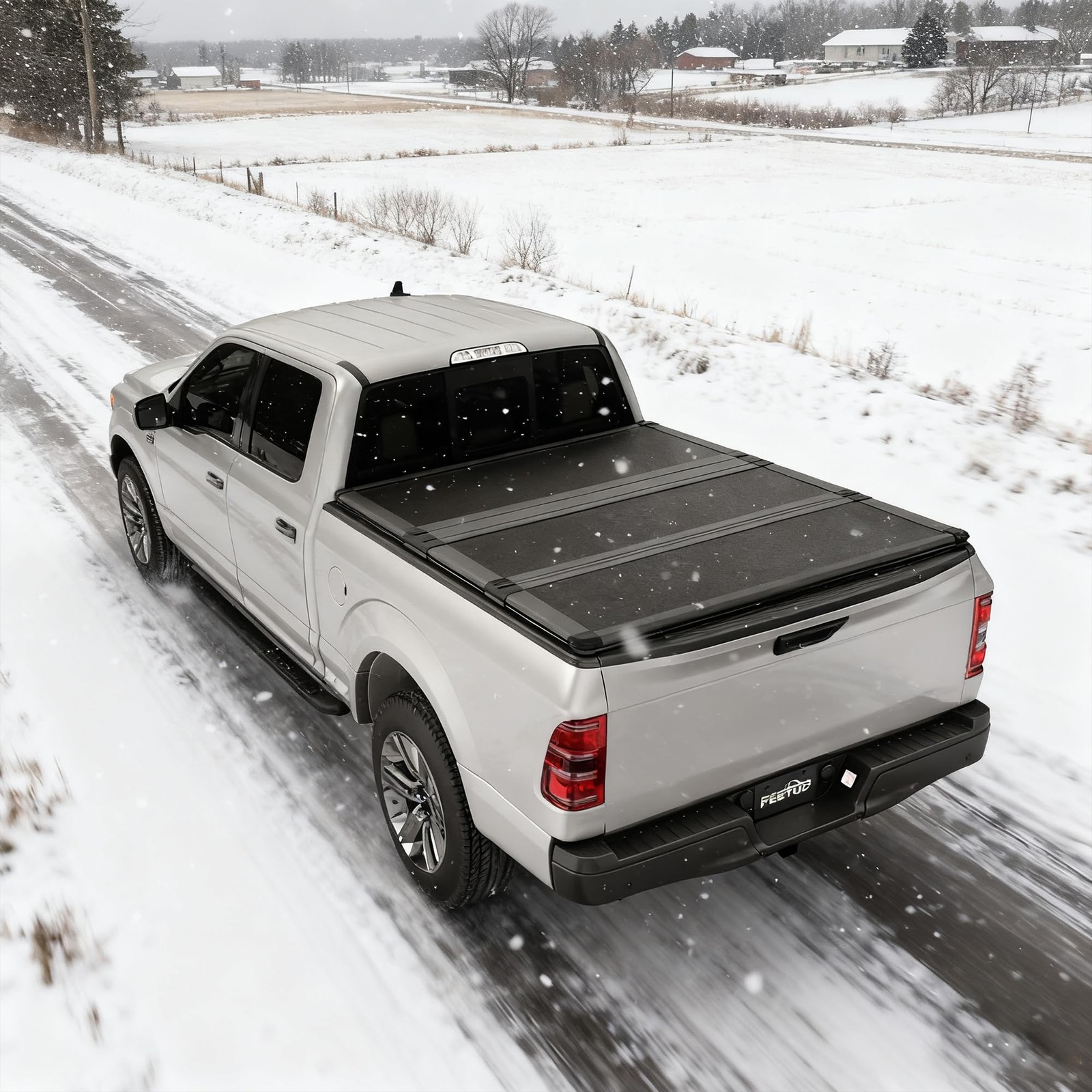FRP Hard Tri-Fold Tonneau Cover for 2009-2026 Ram 1500 5.7FT w/o RamBox