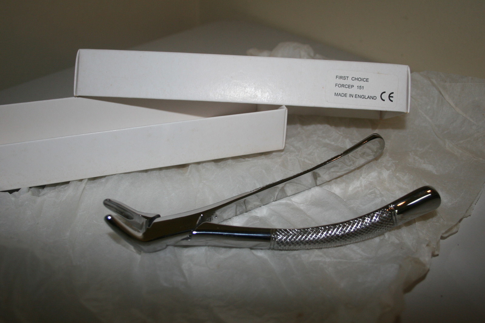 Dental Forceps 151 – Made in England 1st Choice. . New Stainless-Steel
