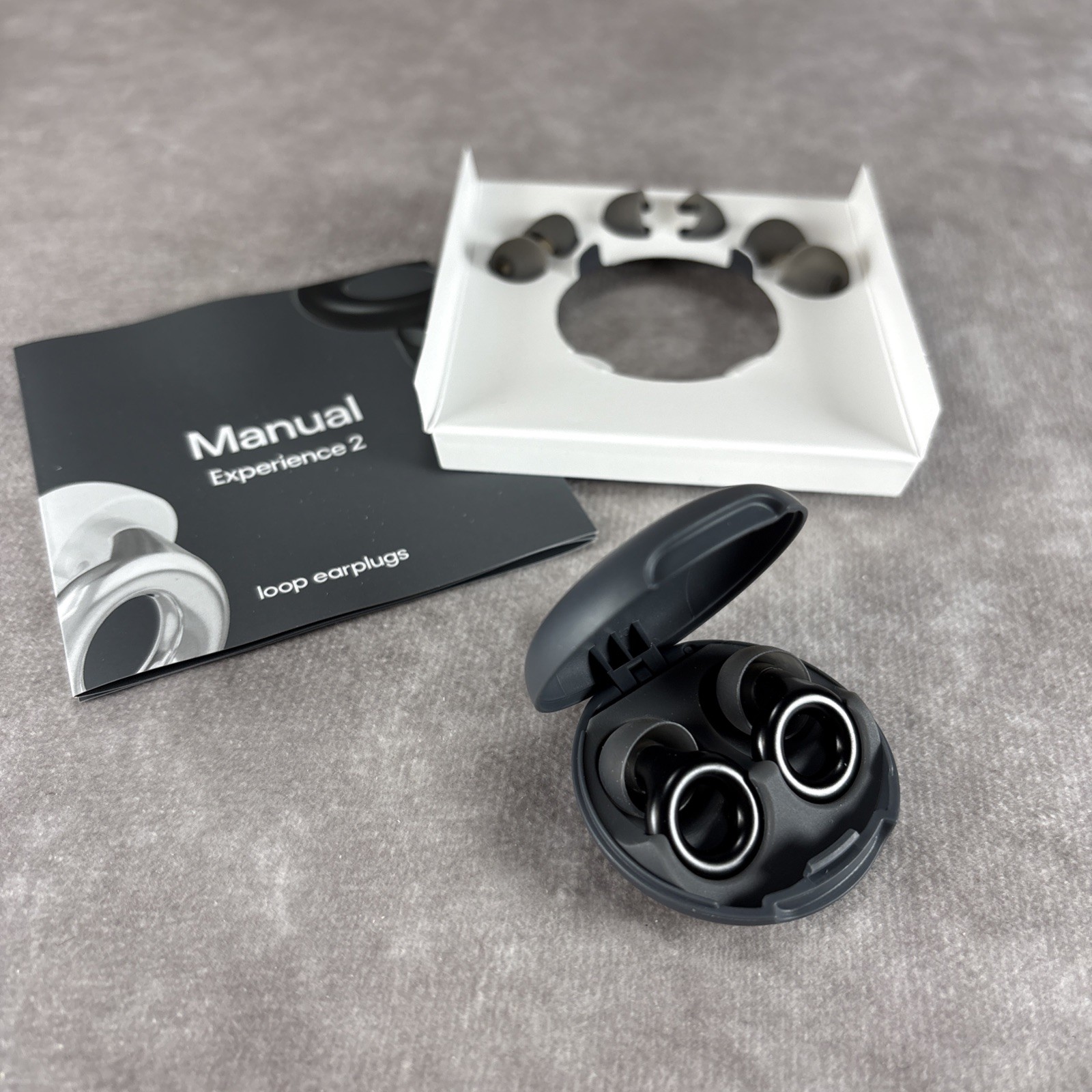 Loop Experience 2 Ear Plugs Black Noise Reduction Rating 12db