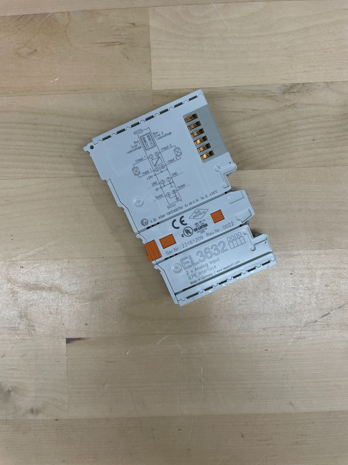 Beckhoff EL3632 I/O Module