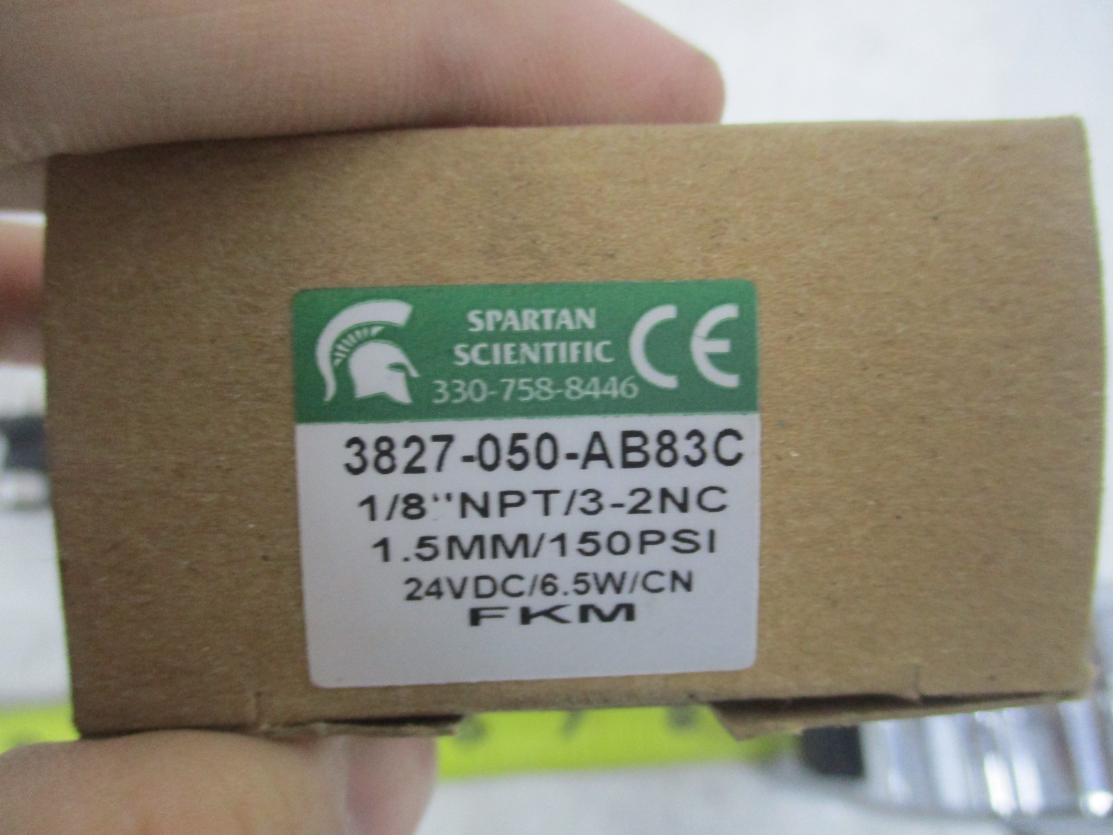SPARTAN SCIENTIFIC 3827-050-AB83C 24VDC 1/8″ NPT, XA0389