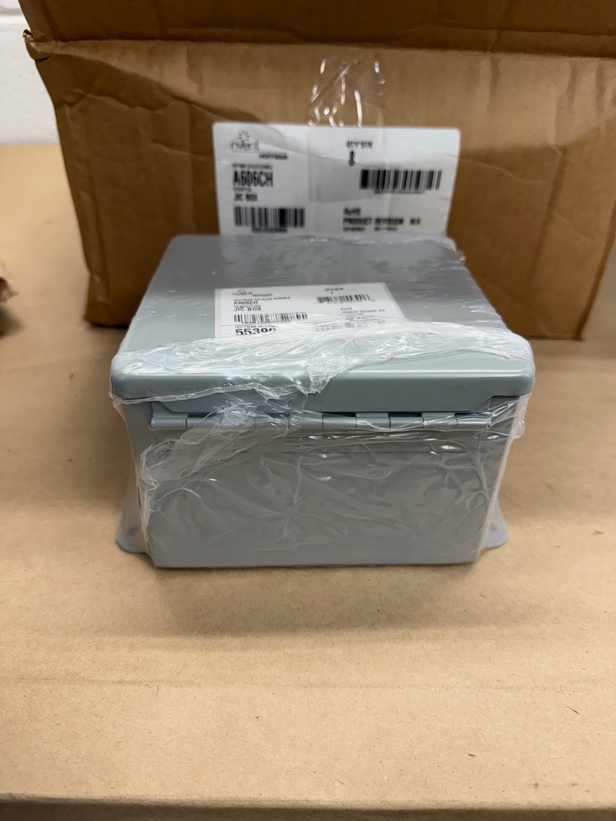 Nvent Hoffman A606CH Junction Box, 1 Box of 8 *NEW*