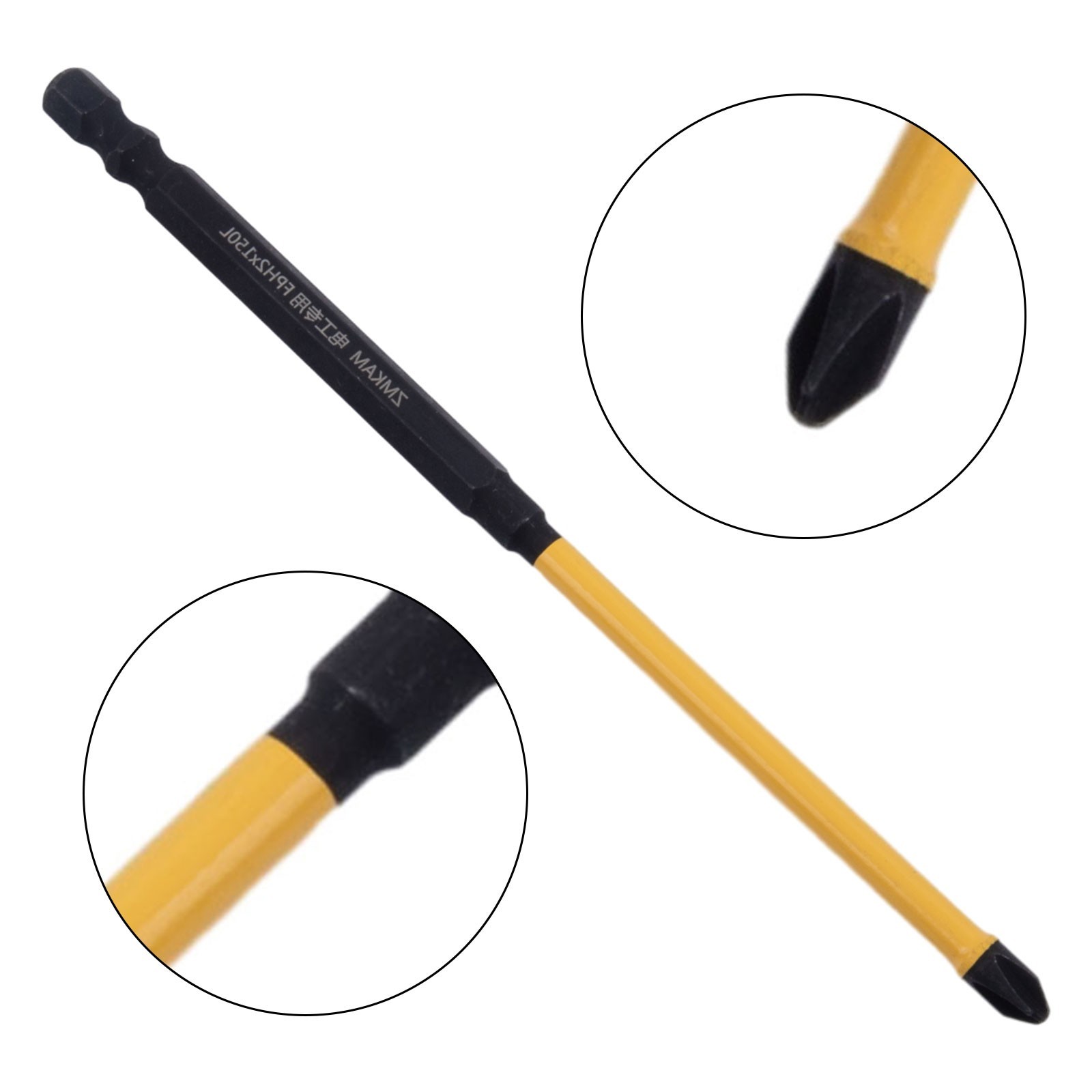 Anti Slip Magnetic Electrician Screwdriver Bit Set with FPH2 FPH2 65 110 150mm