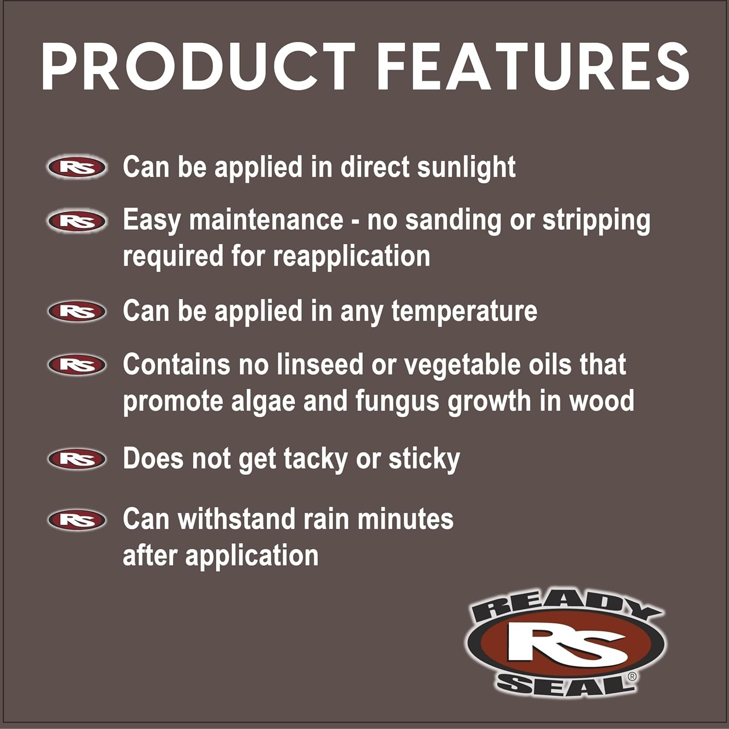 Ready Seal Mahogany 1 Gallon 7lb – 130
