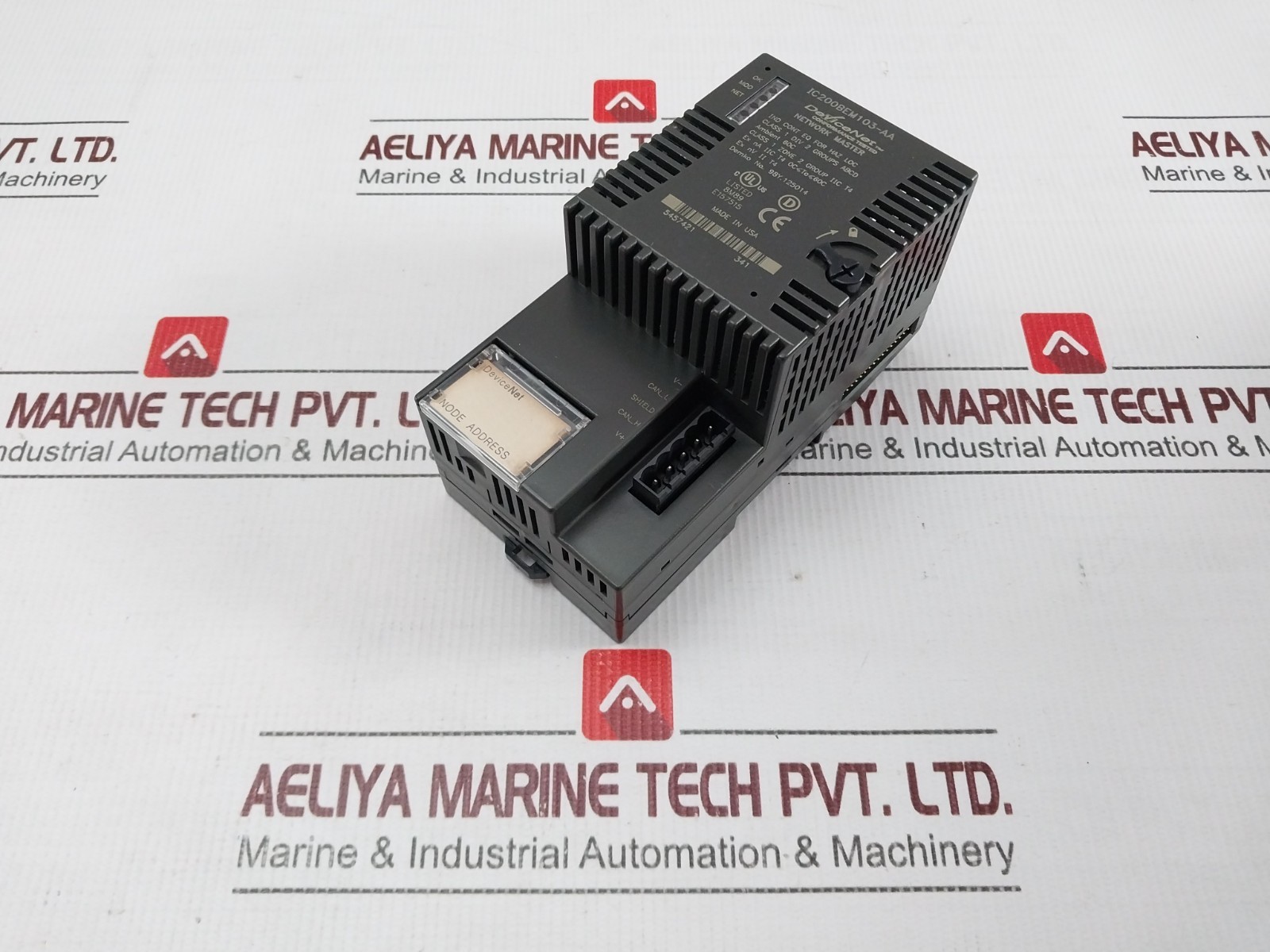 GE FANUC IC200BEM103-AA DeviceNet Network Interface Module 60C 98Y.125014