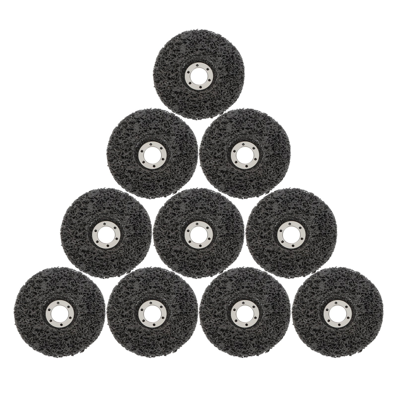 10 Pcs 4.5 Inch Strip Discs for Angle Grinder Wire Stripping Wheel Paint Remover