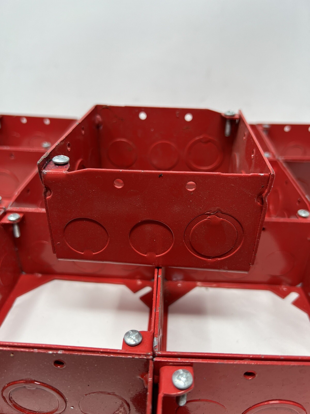 (14 Pack) STEEL EXTRA DEEP DEVICE BOX 2-GANG RED FREE SHIPPING!!!
