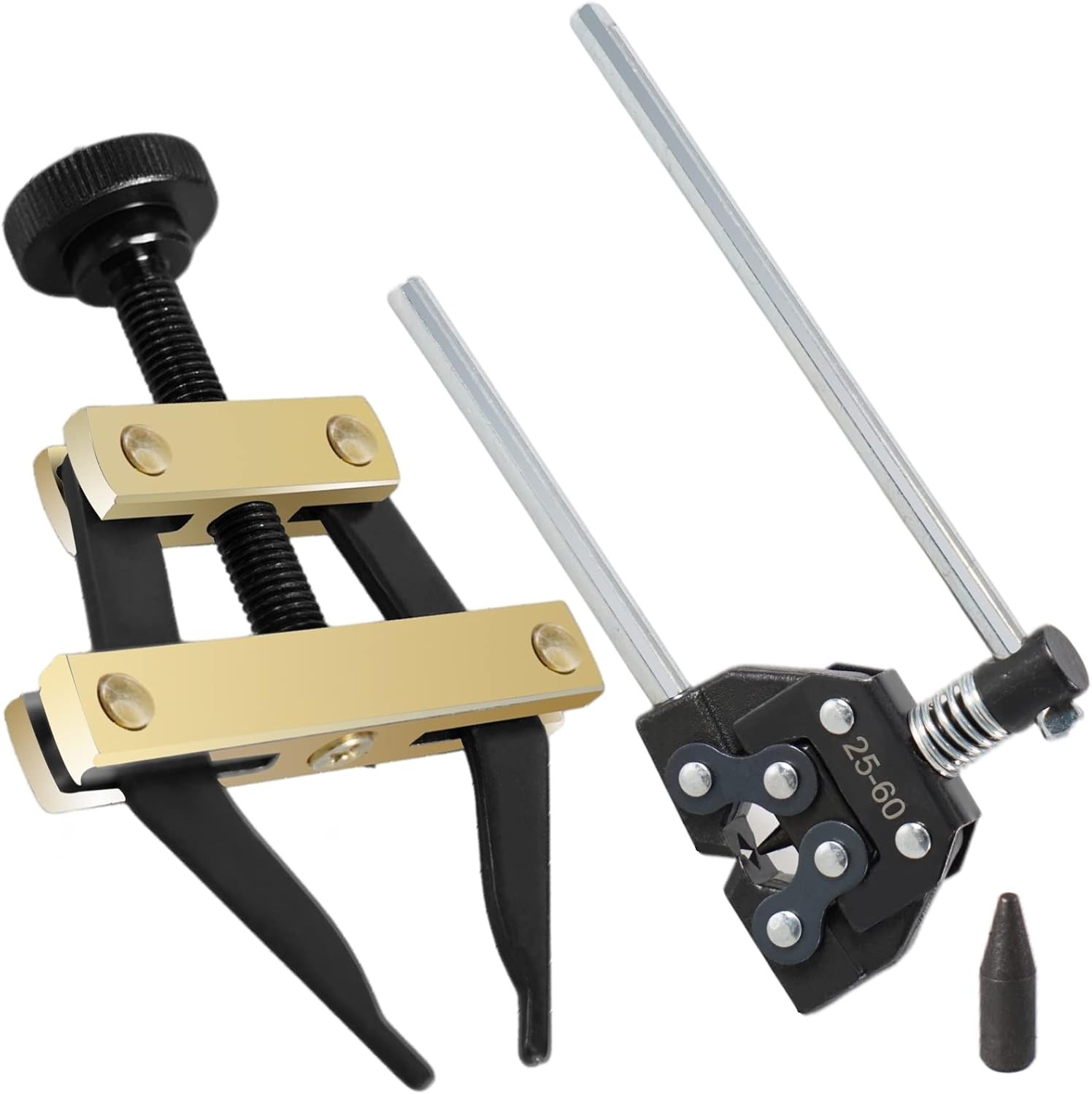 25-60 Chain Detacher Breaker Roller Chain Tools Kit for Motorcycle Go-Kart ATV