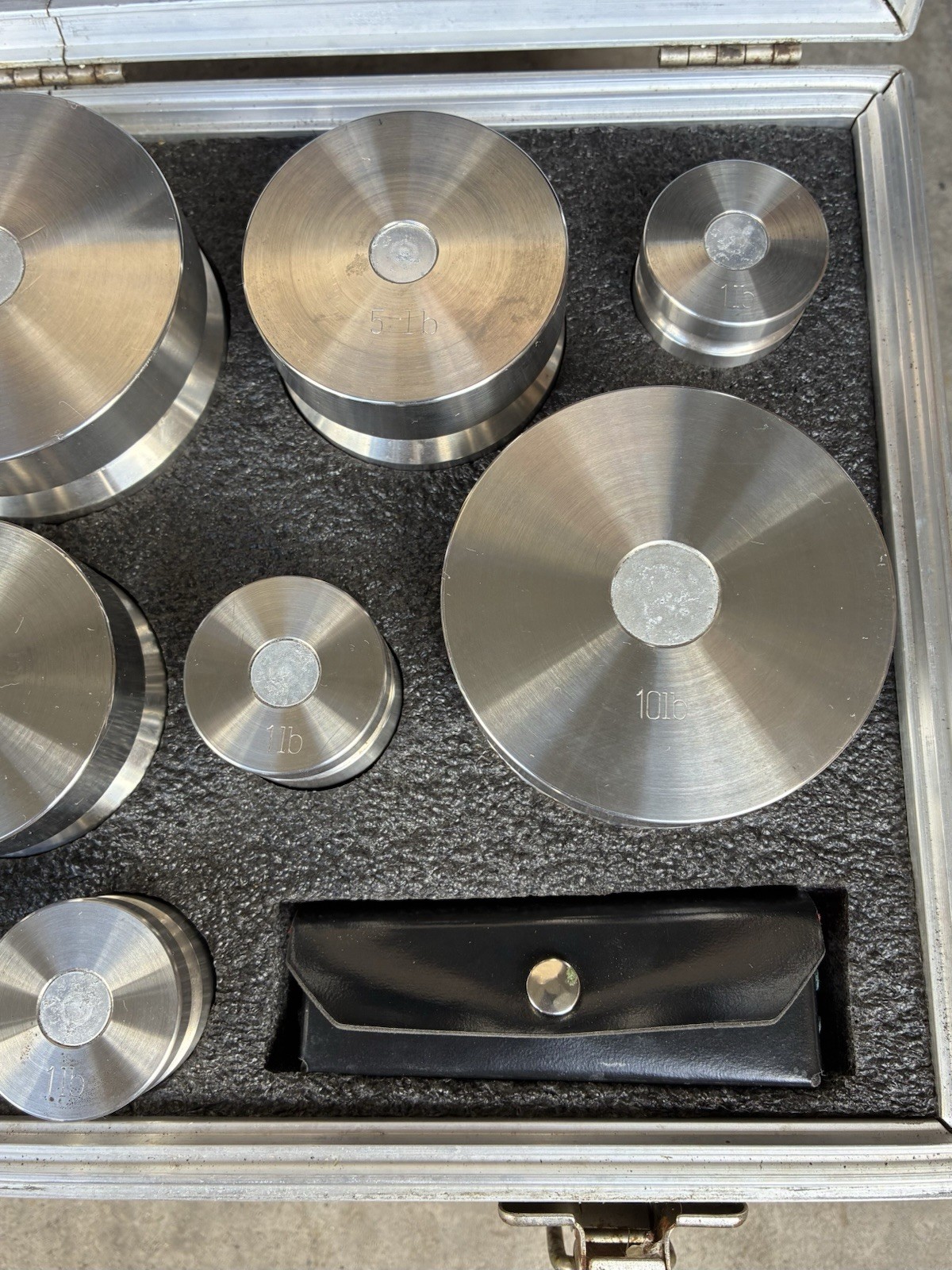 Troemner TW-100 Avoirdupois Class F Weight 32 pc Set 10 lb-0.001 lb Pound