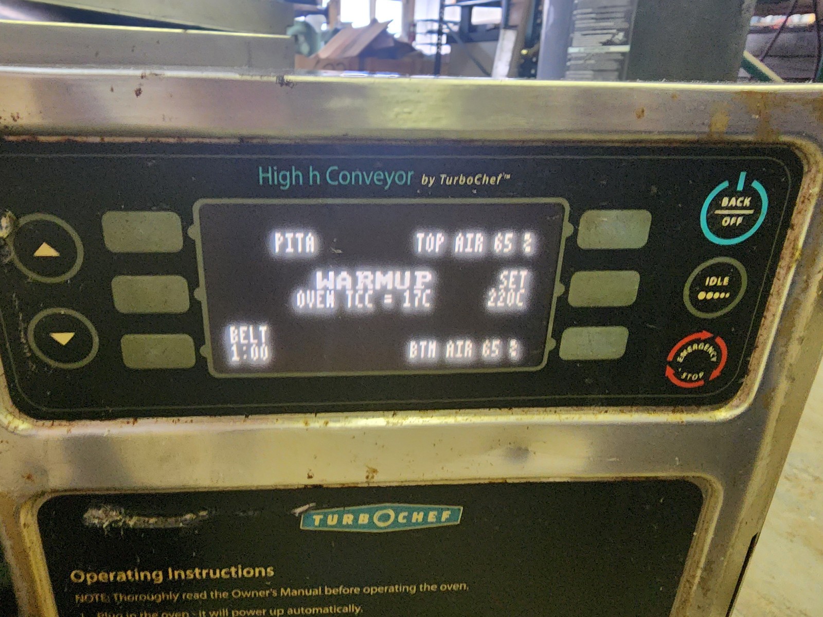TurboChef HHC2020 48″ Electric Countertop Conveyor Oven, 3 Phase