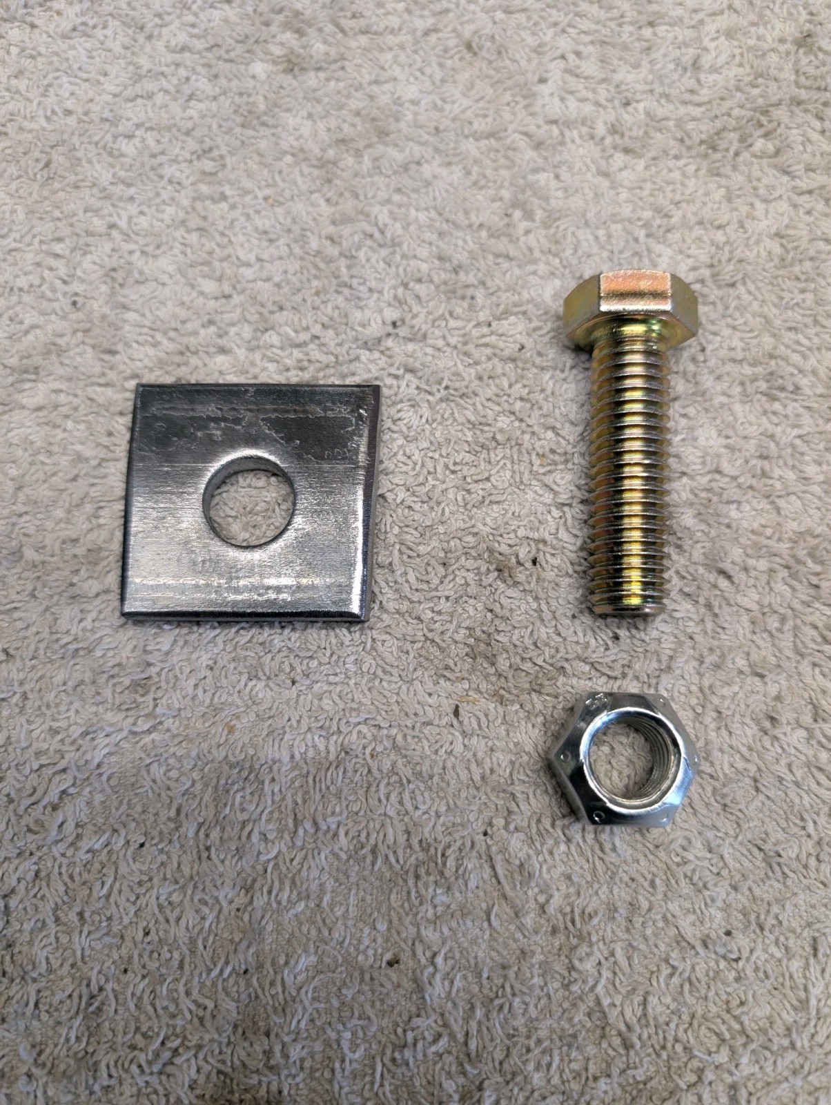 (6) New Idea 4210 Hay Tedder Tine Washer Plate Bolt Kit R18030627 USA Made