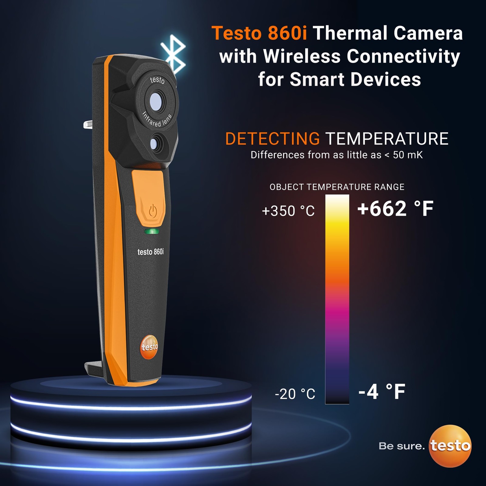 testo 860i Wireless Thermal Imaging Camera for iPhone & Android – Thermal Imager