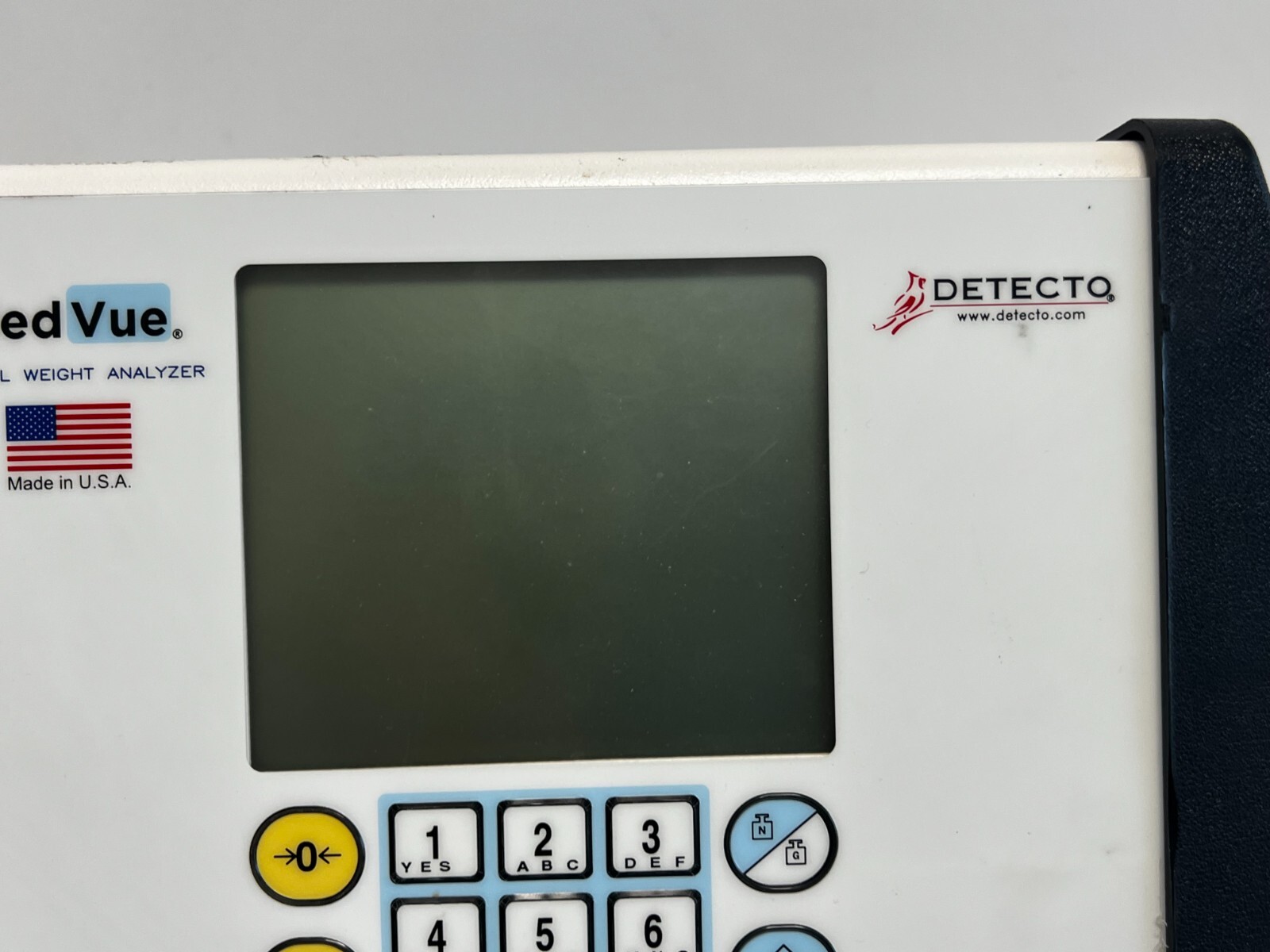 Shelf 18: Detecto MedVue Digital Weight Analyzer Head CR-1000D – Untested