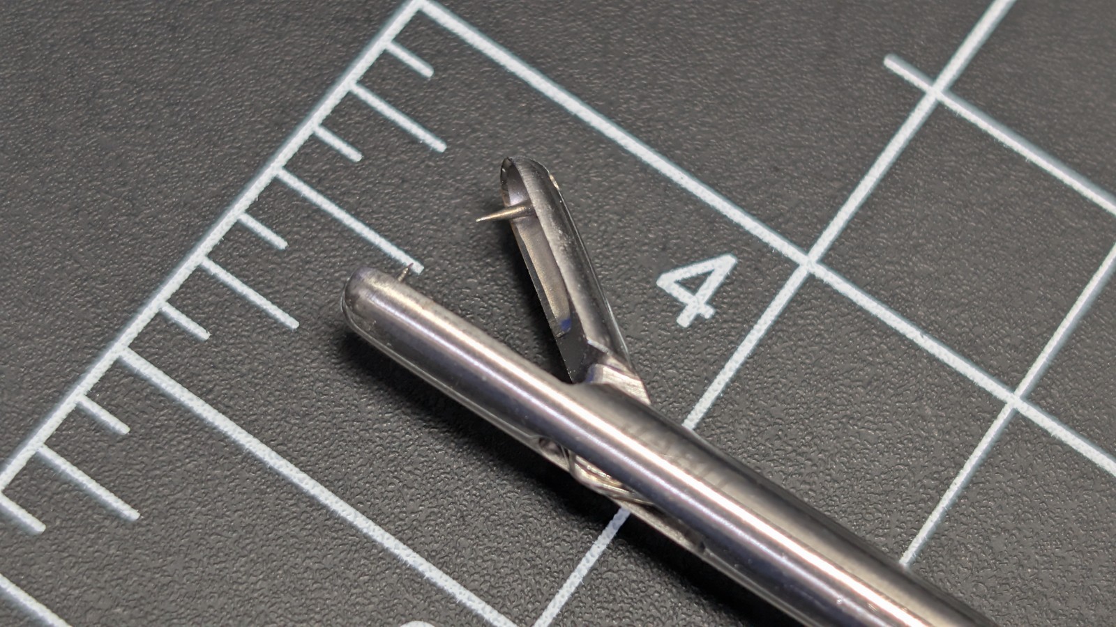 Jarit 615-160 Biopsy Forceps Spring Loaded Laparoscopy 5mm x 32cm
