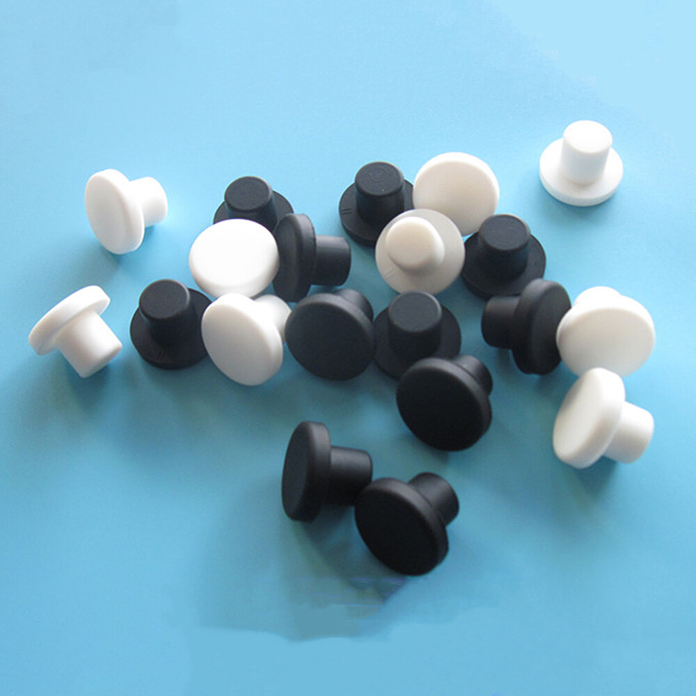 Rubber Solid Plugs Silicone Bung Dia 2.7-14mm Seal Hole Plugs Blanking End Caps