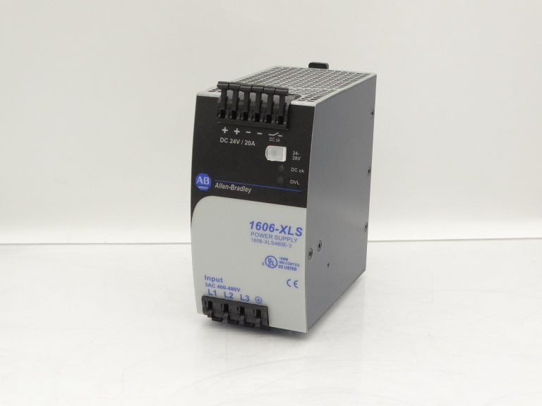 Allen Bradley 1606-XLS480E-3 Power Supply; 3-Phase, 480W