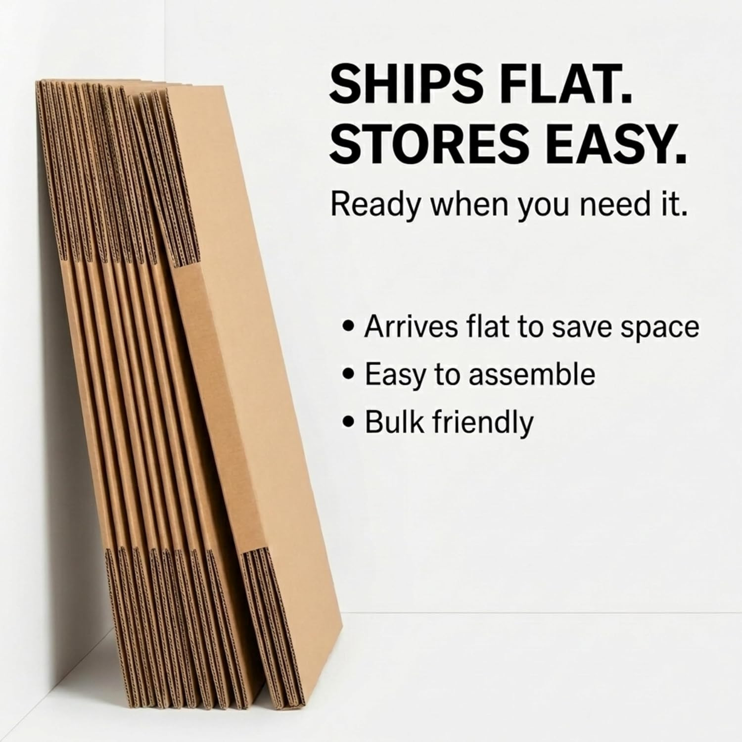 BOX USA Heavy-Duty Guitar Shipping Boxes (Pack of 5) – 18″ X 6″ X 45″ Corrugated