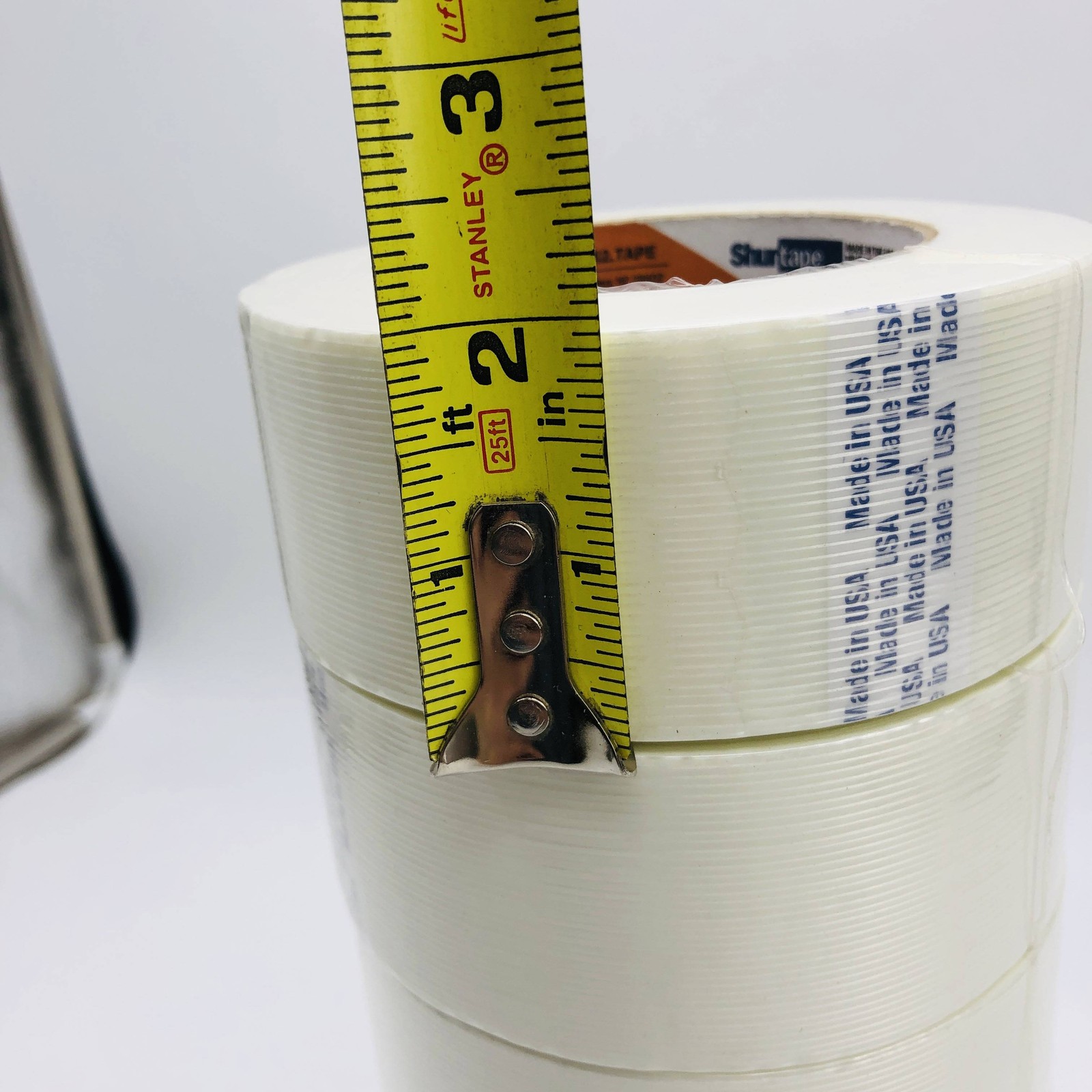 6x Shurtape GS 490 Fiberglass Strapping Tape White 48MM x 55M Reinforced 101230
