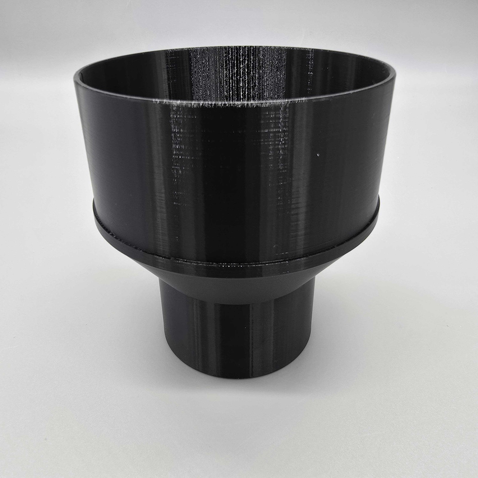 4 Inch To 2-1/2 Inch Dust Collection Reducer Adapter , 4in To 2.5in