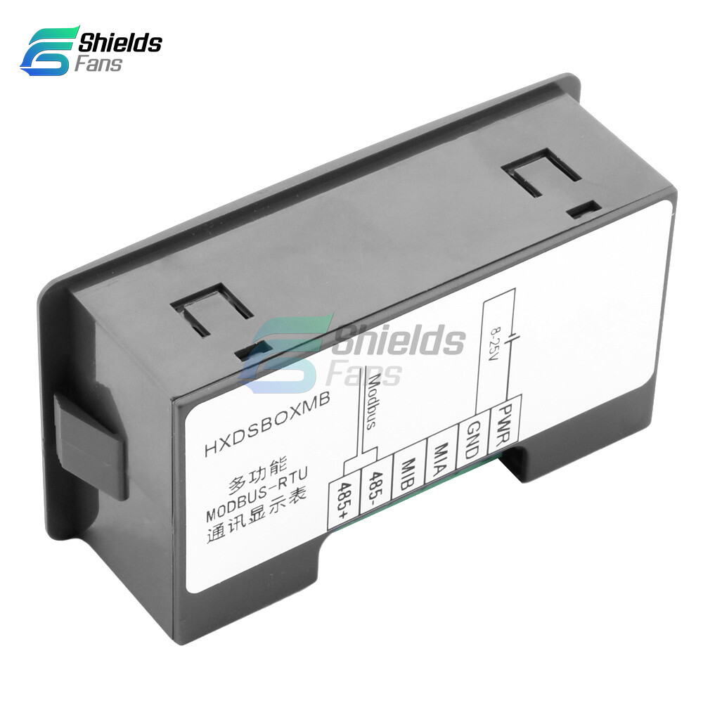 MODBUS-RTU Communication Display Meter RS485 Master-Slave-Monitorable DC 8-25V
