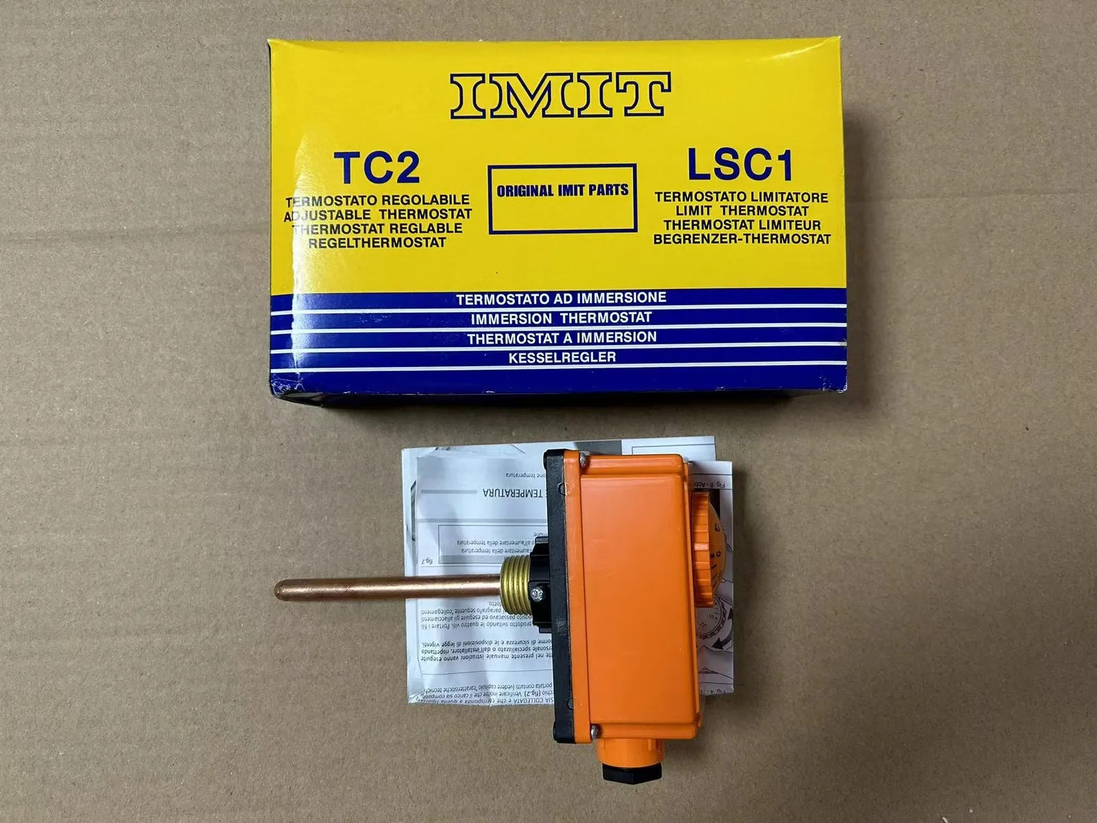 IMIT adjustable temperature controller TC2 1750 542470 0-90 degrees