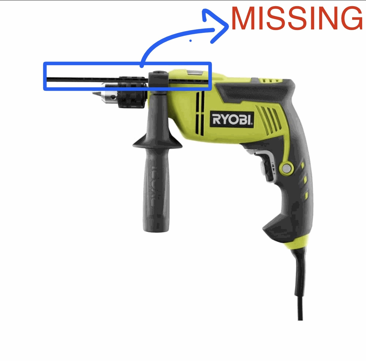 RYOBI 6.2 Amp Corded 5/8 in. Variable Speed Hammer Drill