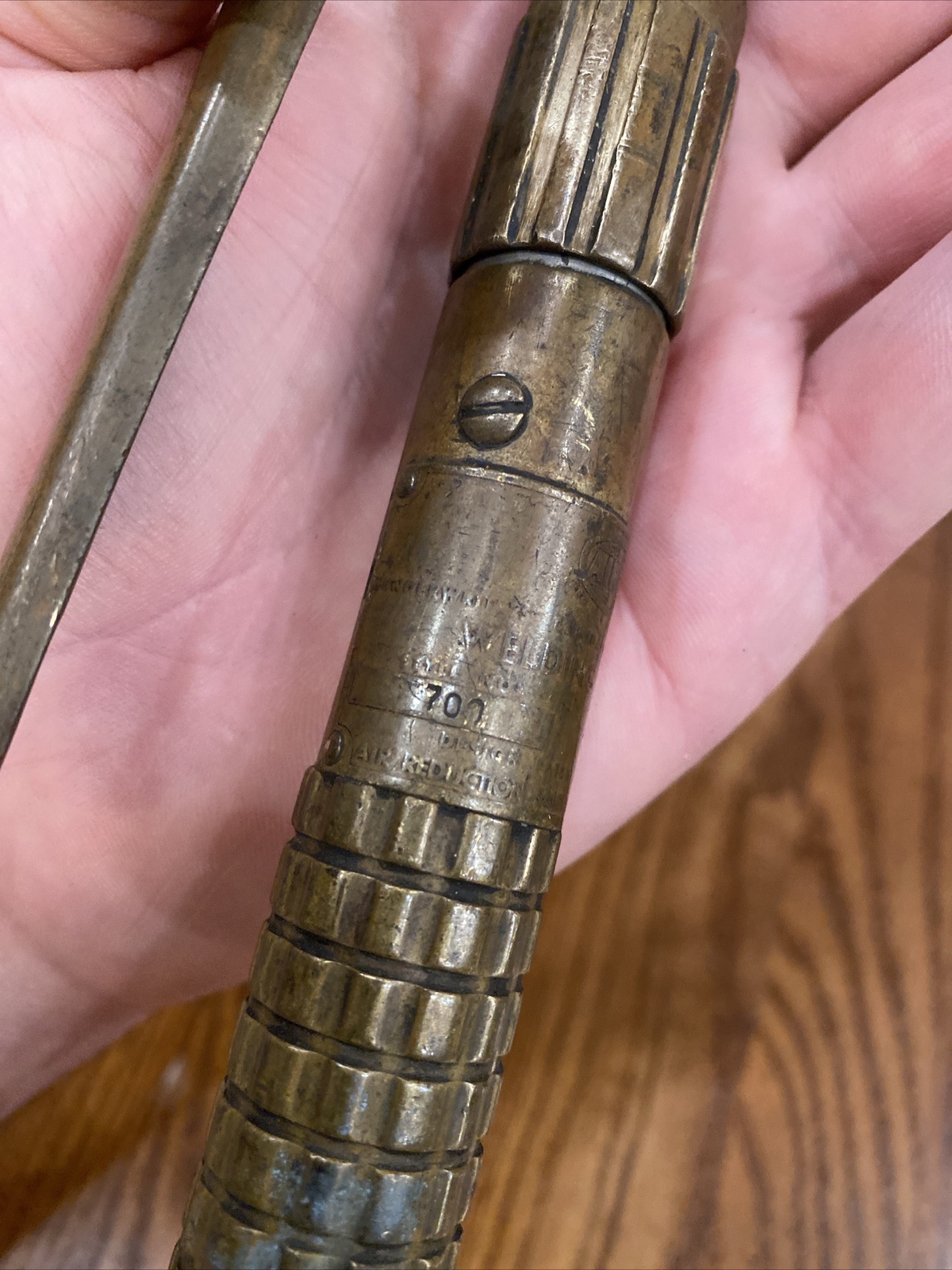Vtg Airco Welding Torch Model 700 Style 4790 Air Reduction Concoa Corn Cob 16.5”