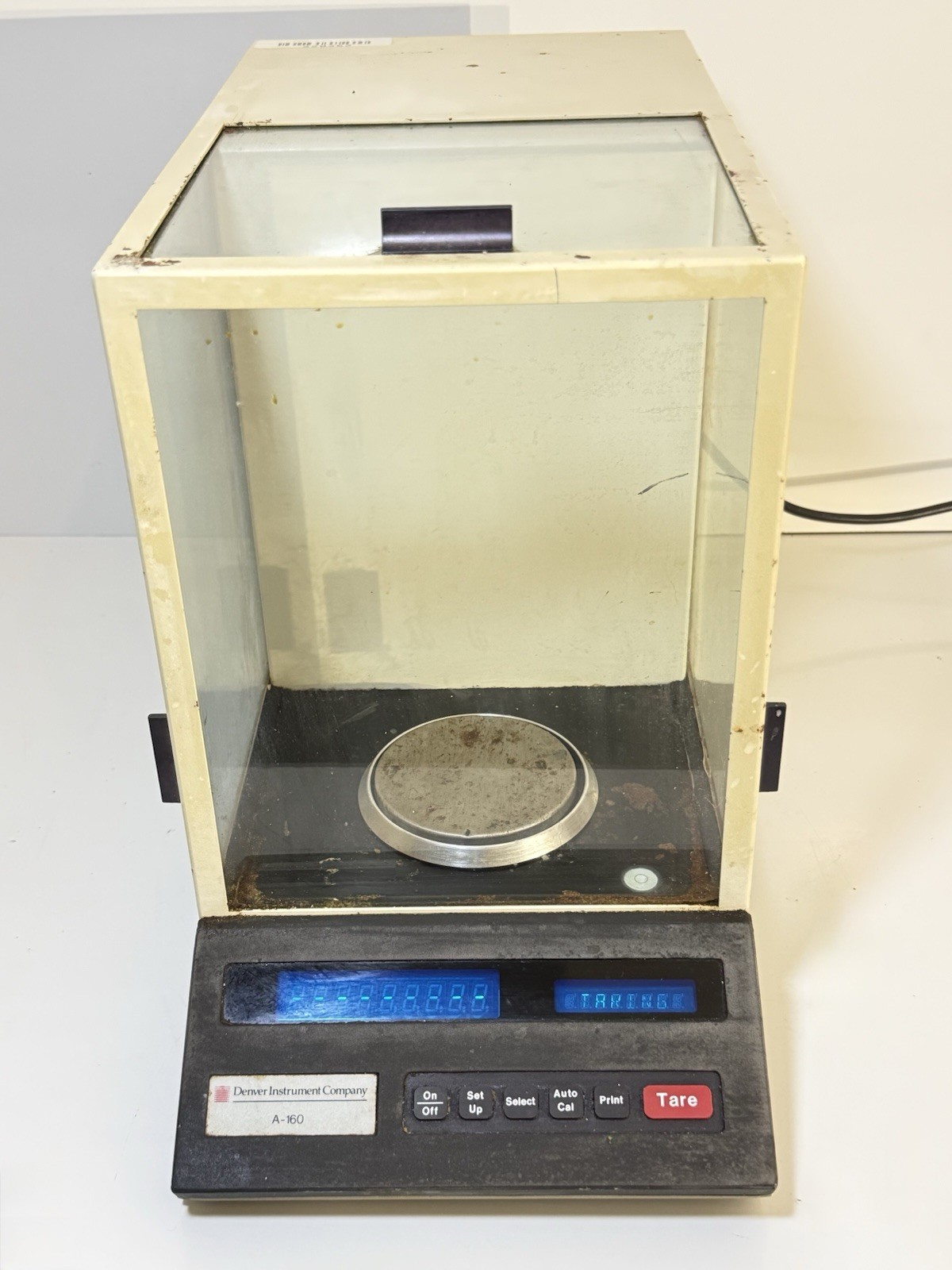 Vintage Denver Instrument Co Model A-160 Electronic Analytical Balance Scale