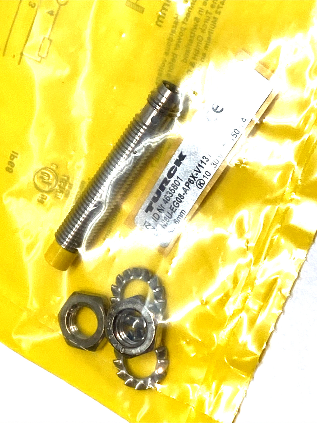 Turck NI6U-EG08-AP6X-V1131 Inductive Sensor M8 6mm PNP NO IP68