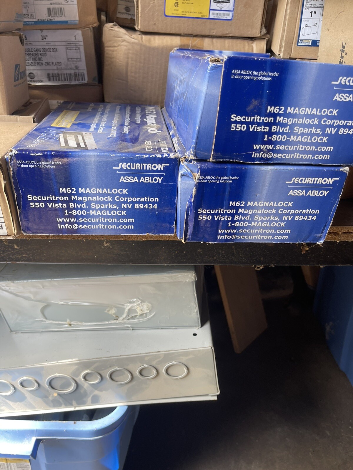 Securitron M62BD Maglock 1200lb 12/24 VDC Holding Force Electromagnetic Door