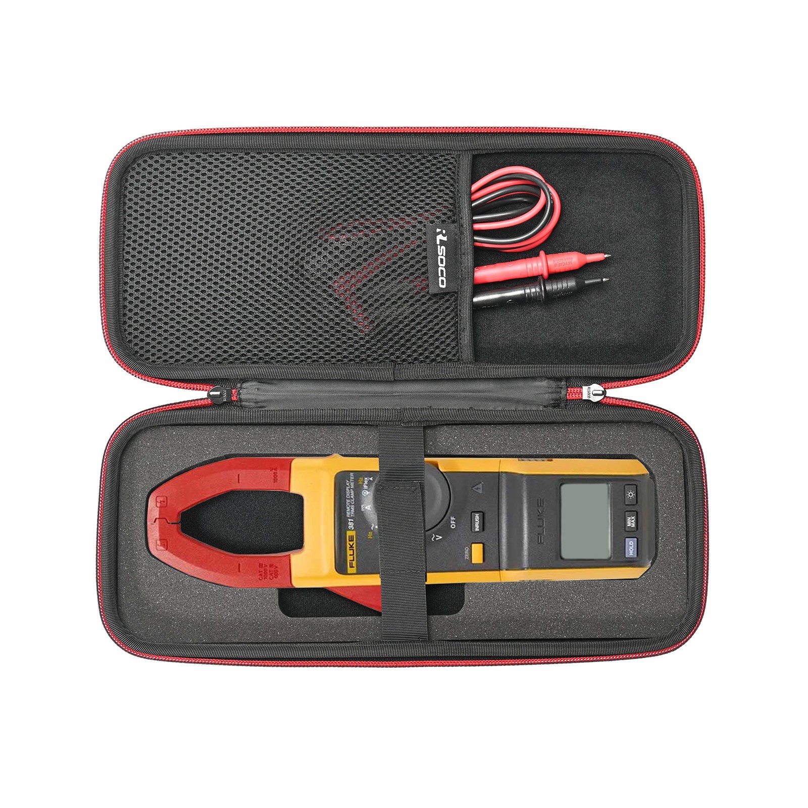 Carrying Case for Fluke 378 FC/381/393 FC/377 FC AC/DC TRMS Non-Voltage Wirel…
