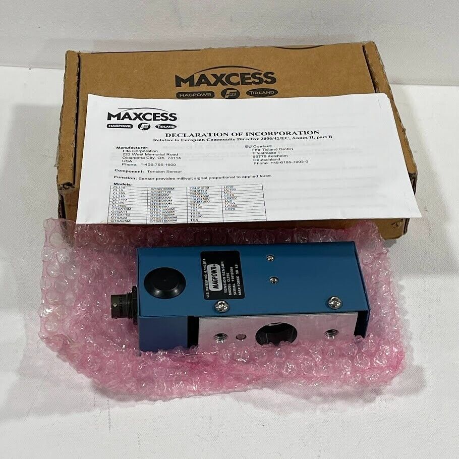 New! Magpowr CL250 Tension Sensor Maxcess 50lbs Max 7MP012