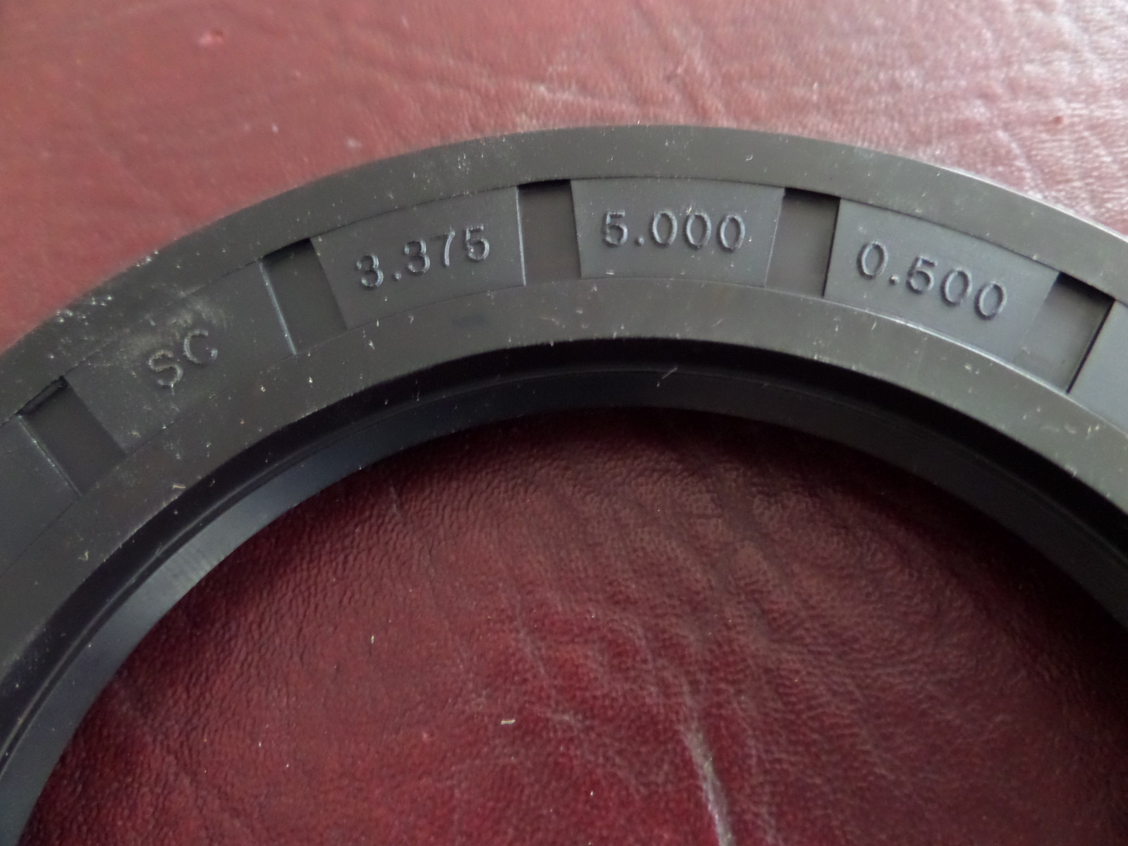 NAK Oil Seal, SC 3.375 X 5.000 X 0.500, Inboard (Marlow, Watson 050P741.4100B1)