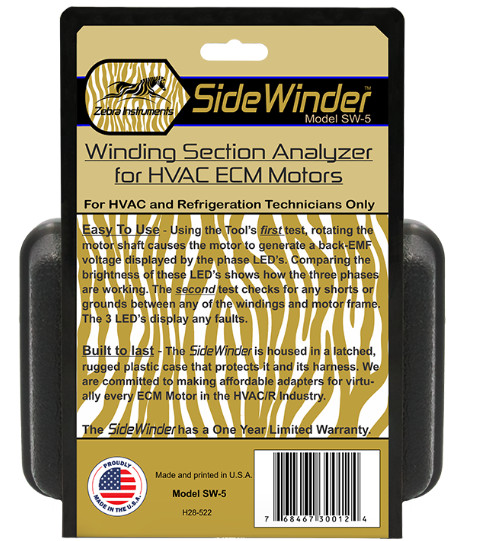 Zebra instruments SW5 Side Winder Winding Section Analyzer