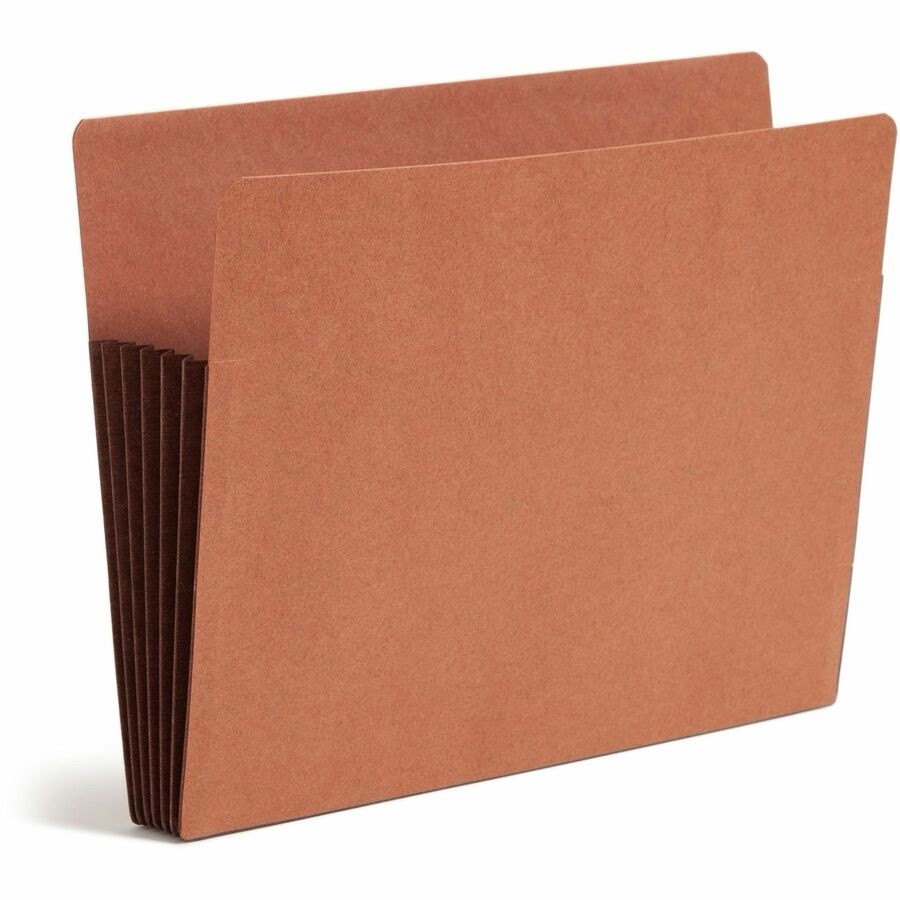 Smead 73691 File Pocket, 5.25” Expansion, Dark Brown Gusset, Letter Size