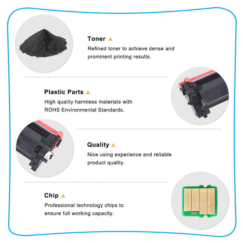TN760 Toner Cartridges DR730 Drum for Brother DCP-L2550DW HL-L2395DW MFC-L2710DW