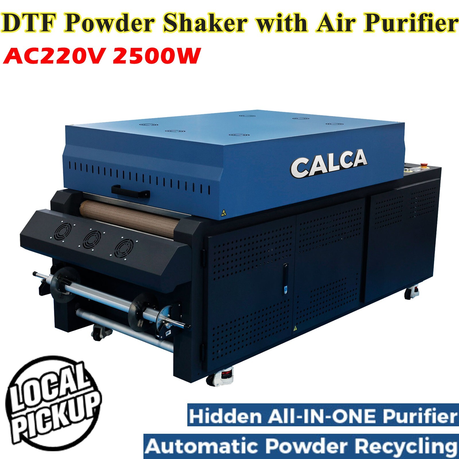 CALCA 220V 24in EcoSmart DTF Powder Shaker Shaking Dryer with Air Purifier