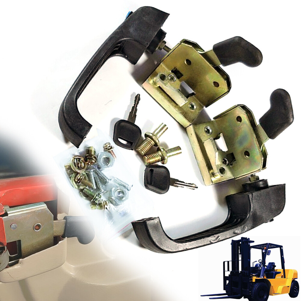 Universal Tractor and Heavy Equipment Lock Door Handle Set Loader Door 18.5*6cm